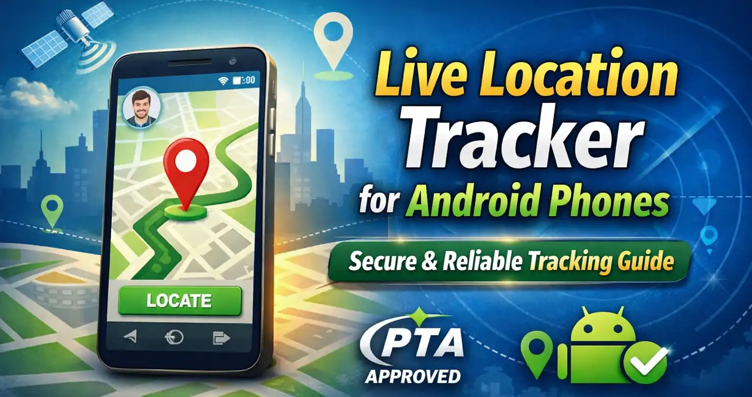 Live location tracker for Android phones