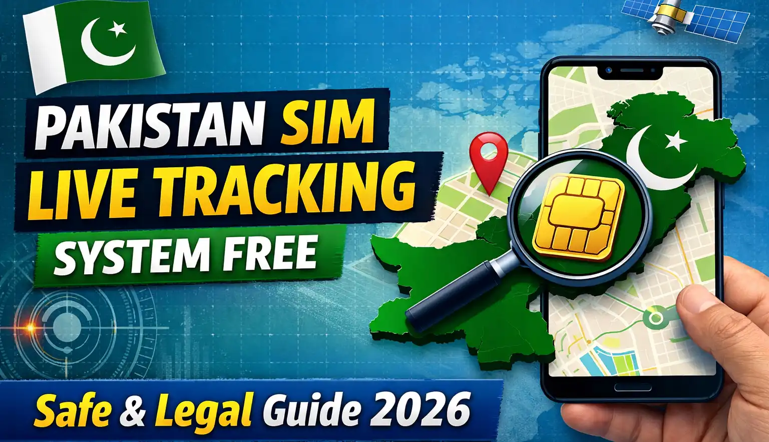 Pakistan SIM live tracking system free