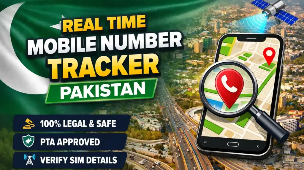 Real Time Mobile Number Tracker Pakistan